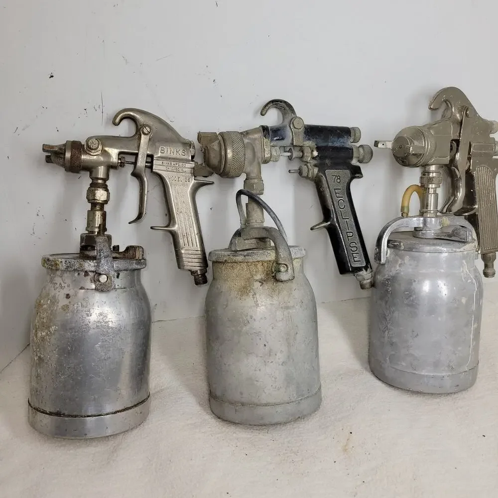 Vintage Spray Paint Gun Vehicle Painting Painter Restoration Guns Eclipse Binks